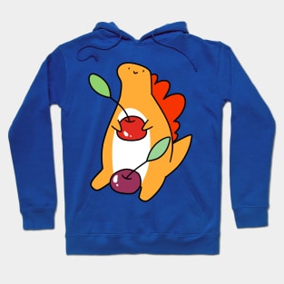 Cherry Stegosaurus Hoodie